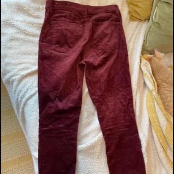 Loft maroon pants - Picture 2 of 4